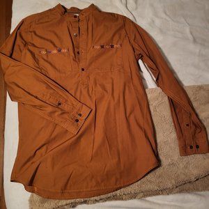 The Territory Ahead - Ashbury Street Popover Shirt - Medium Tall